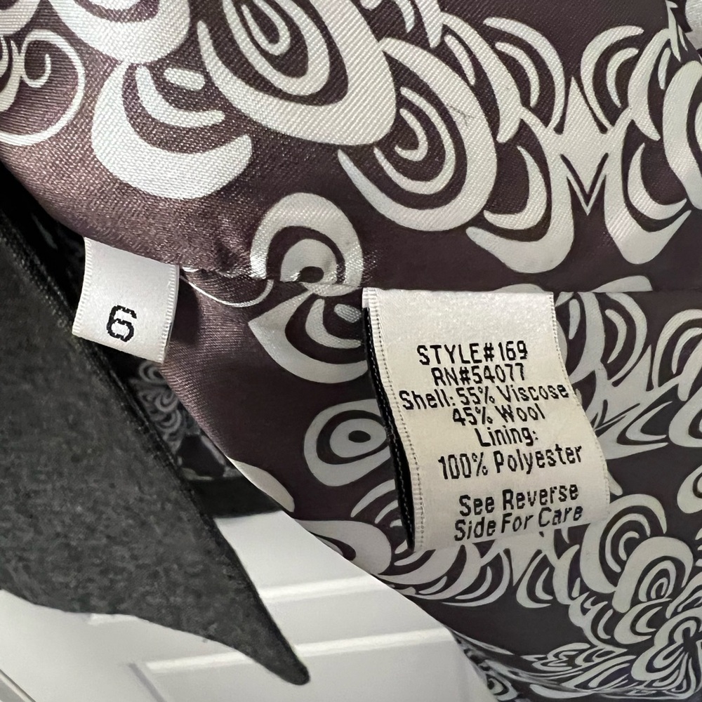 CABi Brown/Gray Tweed Women's Coat & Matching Skirt Set - Picture 5 of 9